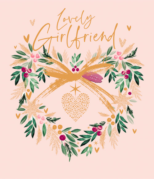 Girlfriend Christmas Card