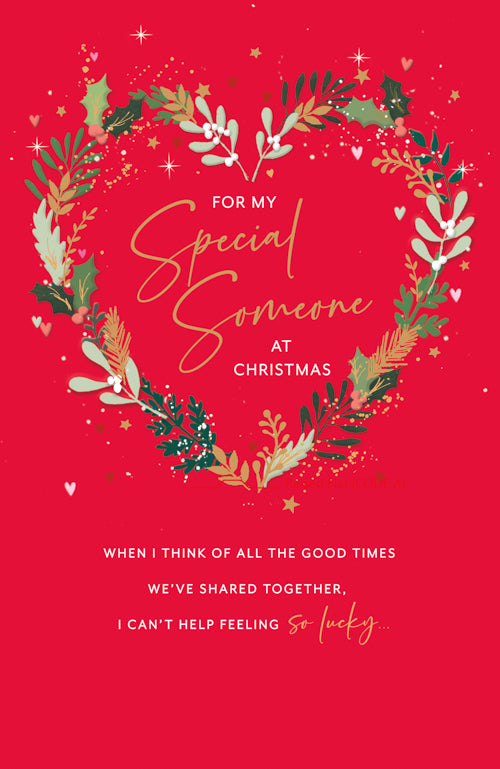 Special Someone Christmas Card