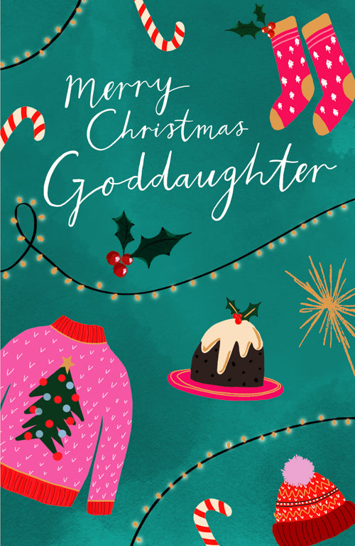 Goddaughter Christmas Card