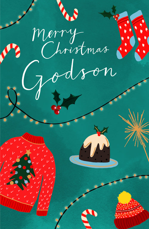 Godson Christmas Card