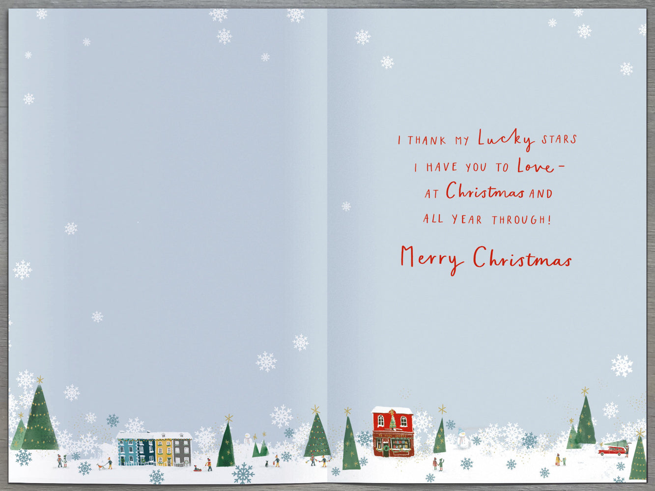 One I Love Christmas Card