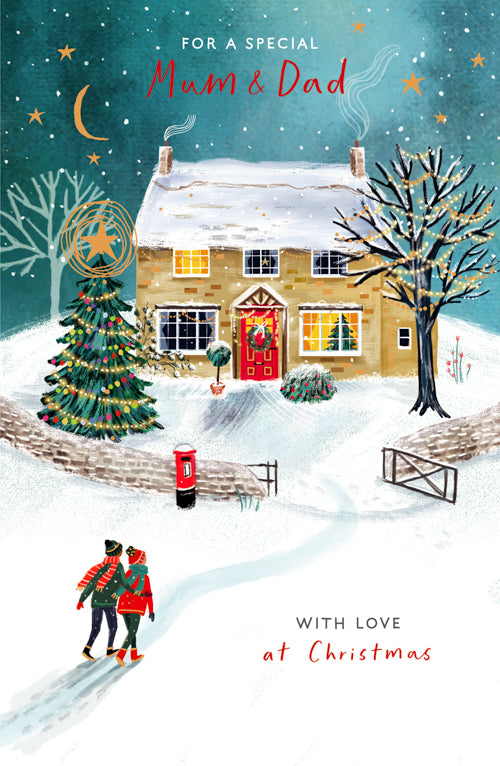 Special Mum And Dad Christmas Card