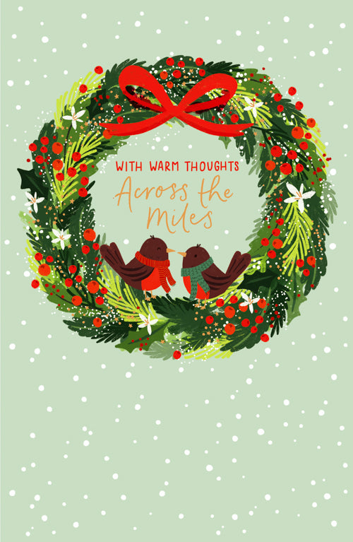 Across The Miles Christmas Card