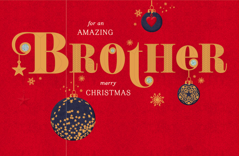 Brother Christmas Card