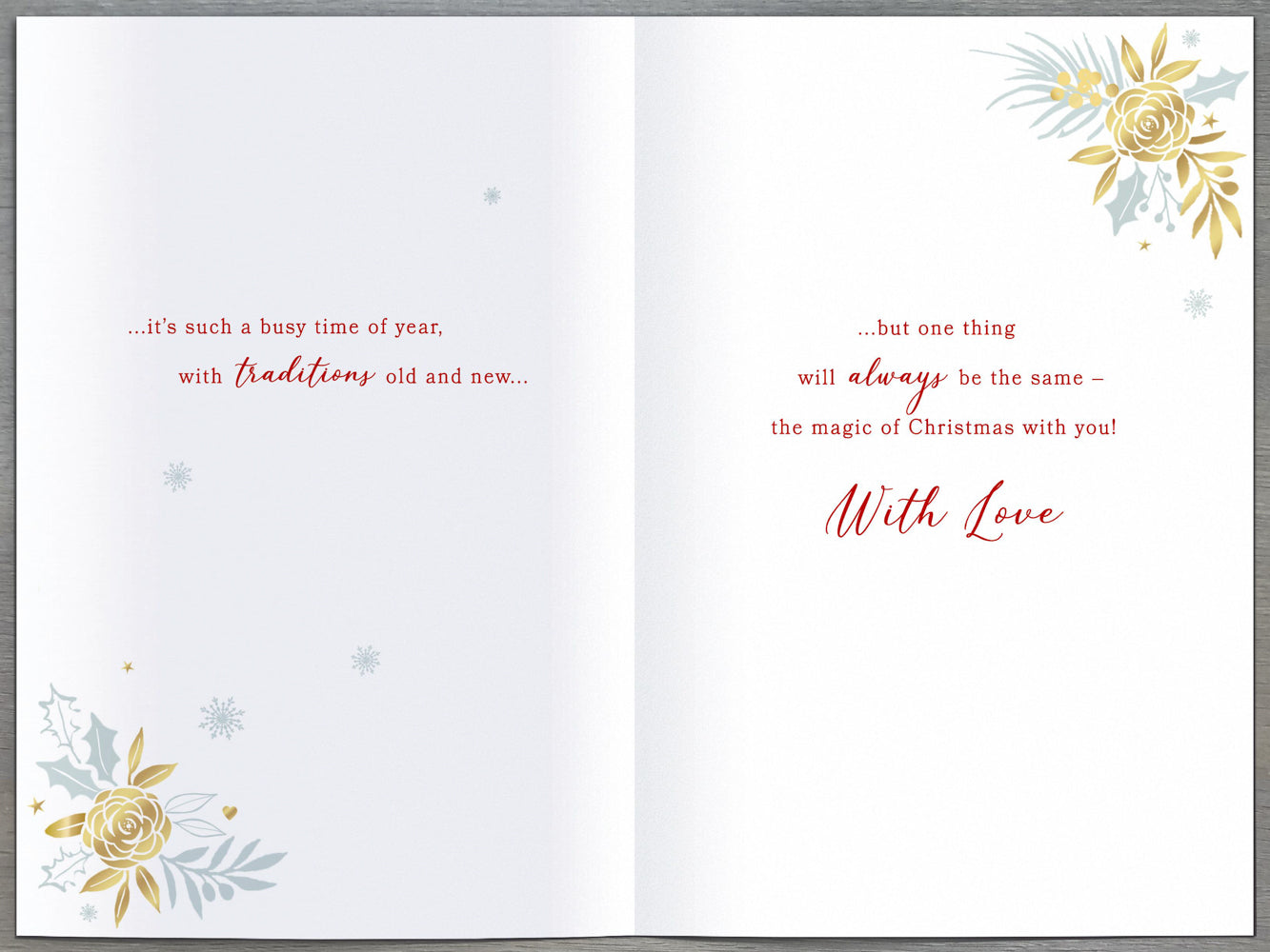 Wife Christmas Card