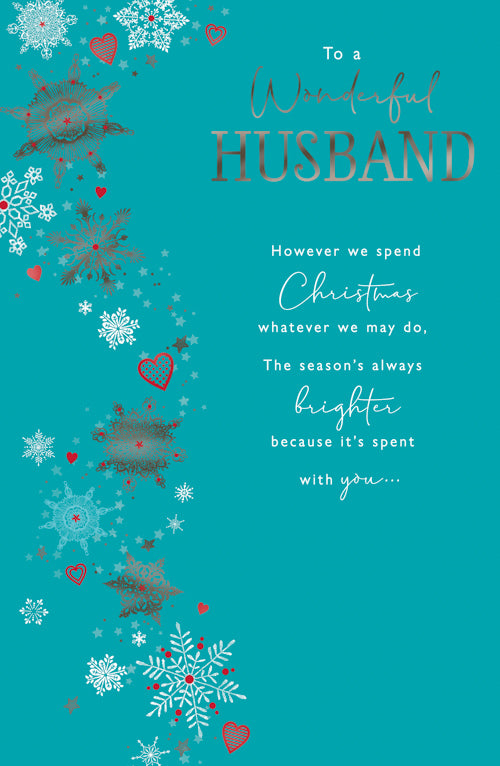 Husband Christmas Card