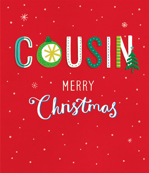 Cousin Christmas Card