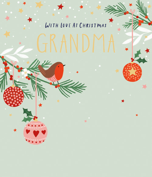 Grandma Christmas Card