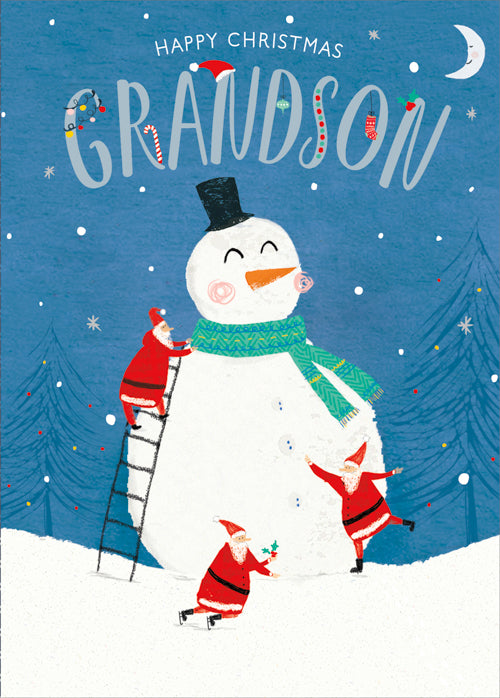 Grandson Christmas Card