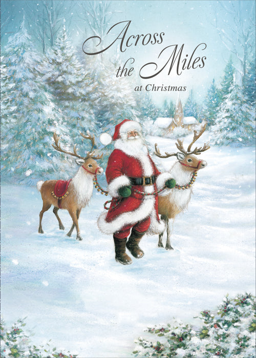 Across The Miles Christmas Card