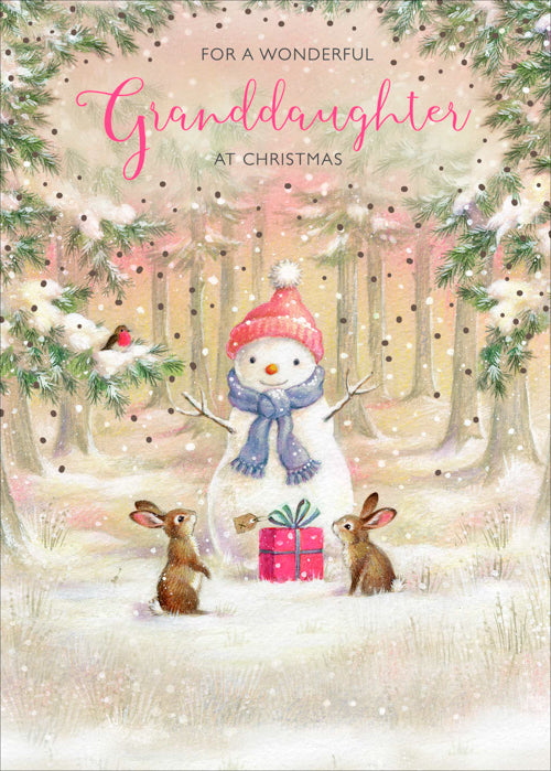 Granddaughter Christmas Card