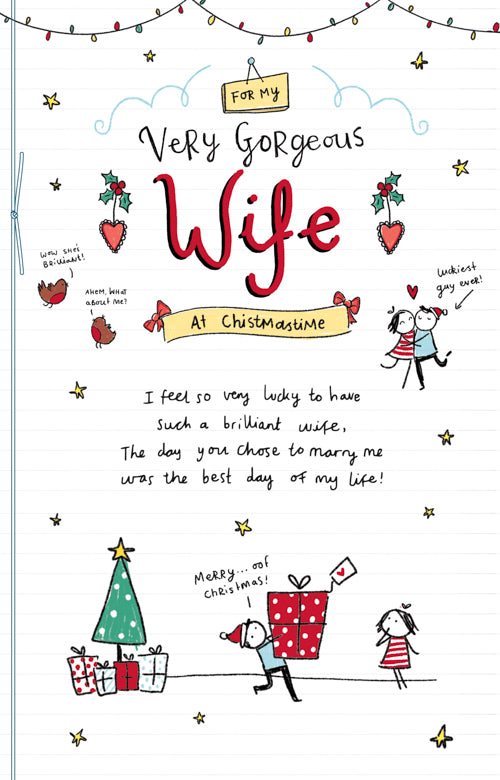 Wife Christmas Card