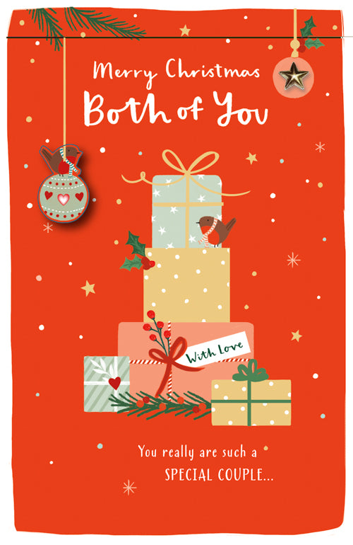 Both Of You Christmas Card