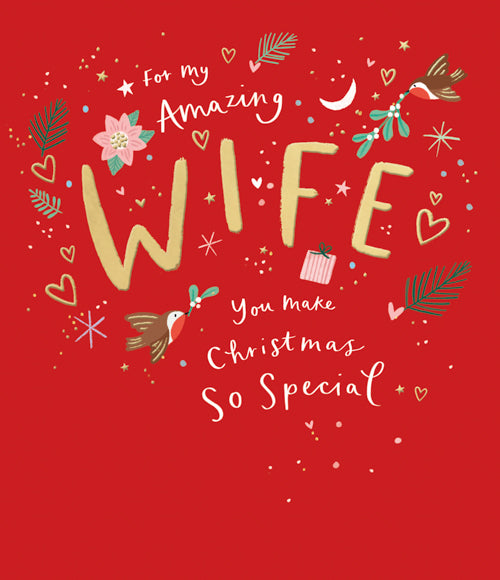 Wife Christmas Card