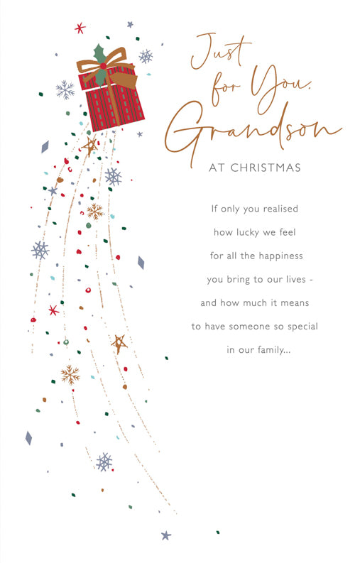 Grandson Christmas Card