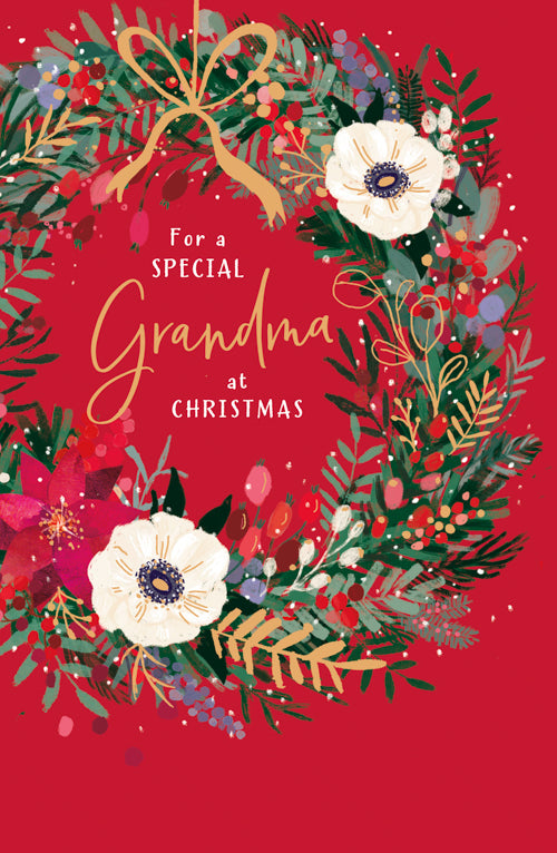 Special Grandma Christmas Card