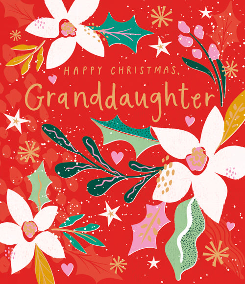 Granddaughter Christmas Card