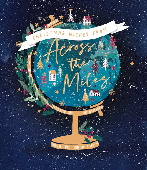 Across The Miles Christmas Card