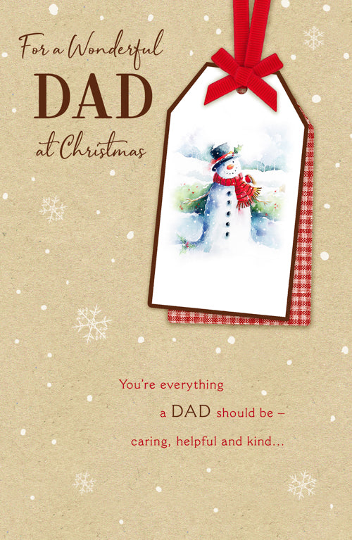 Dad Christmas Card