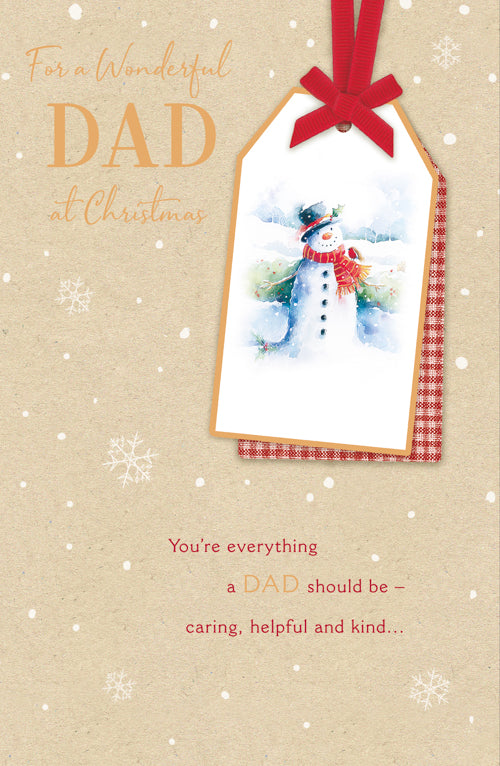 Dad Christmas Card