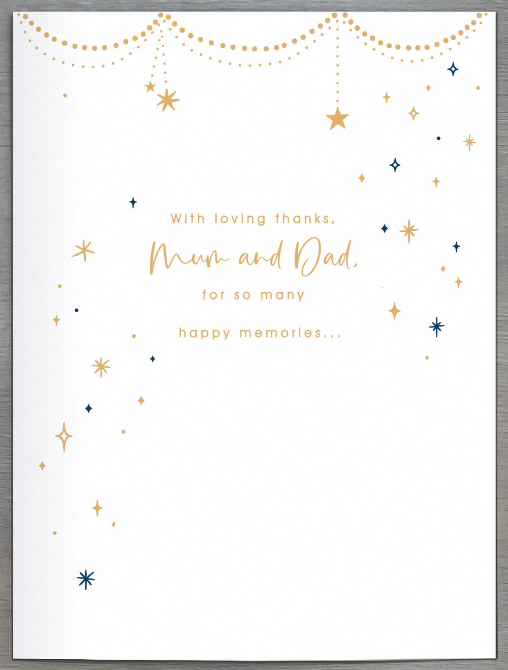 Special Mum And Dad Christmas Card