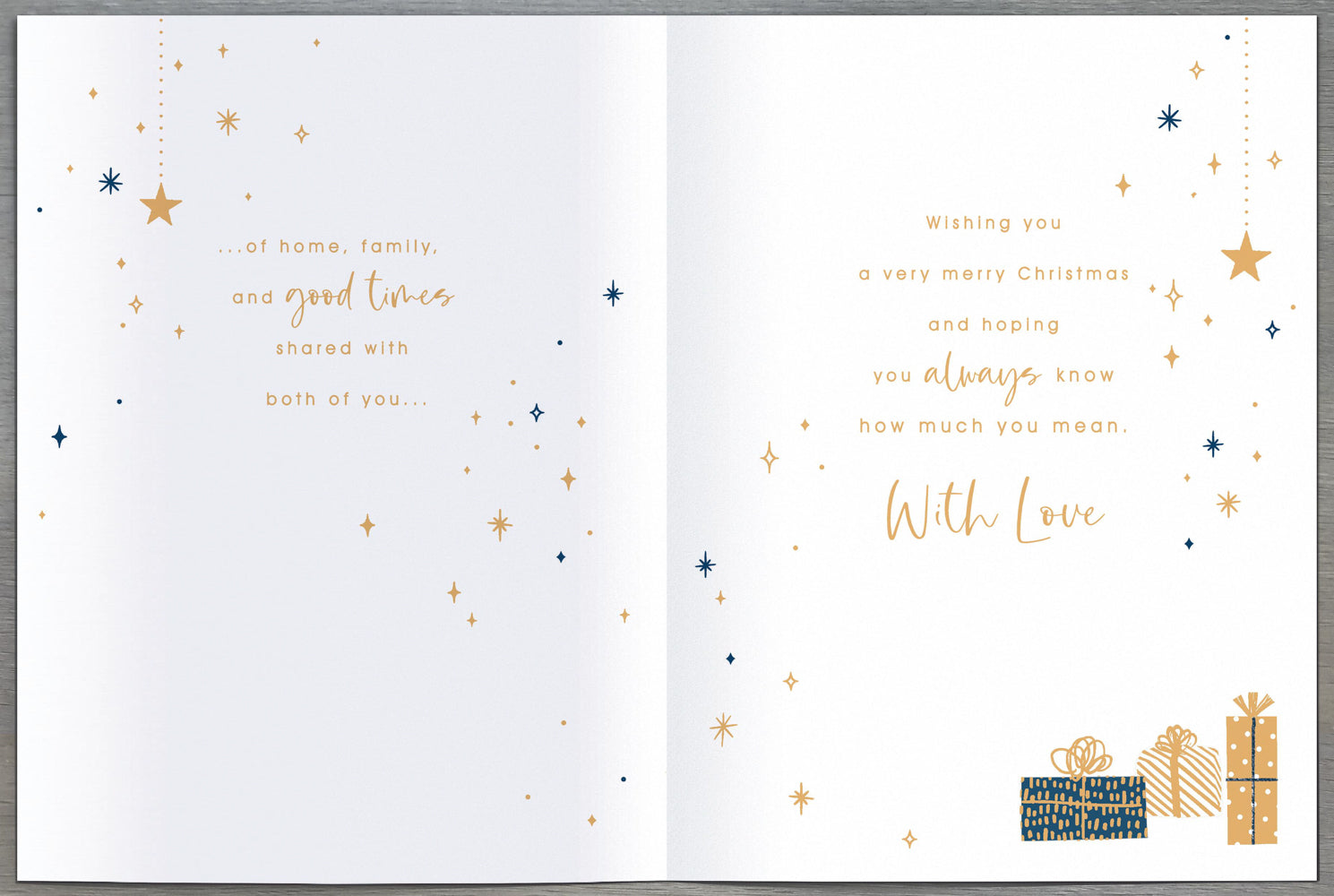 Special Mum And Dad Christmas Card