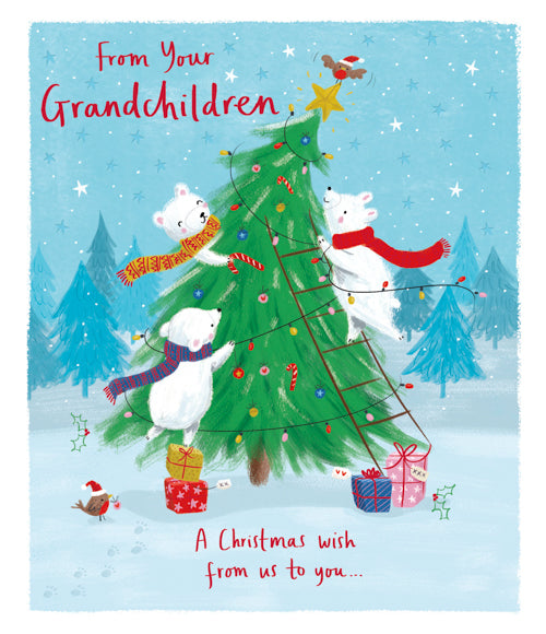 Grandchildren Christmas Card