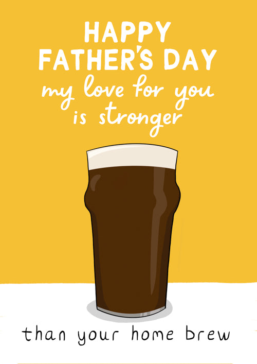 Funny Fathers Day Card Personalisation