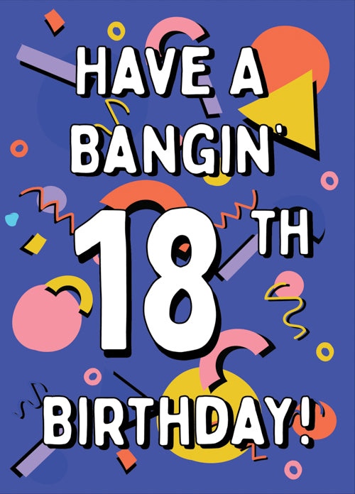 Funny 18th Birthday Card Personalisation