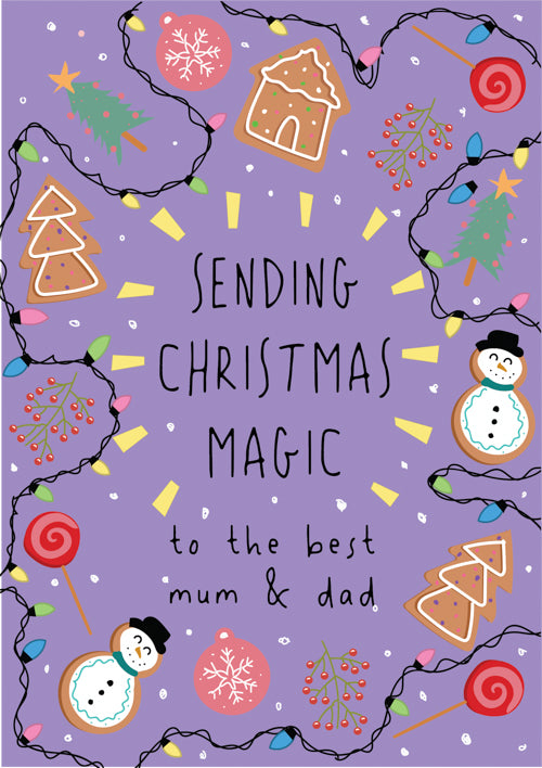 Dad Christmas Card Personalisation