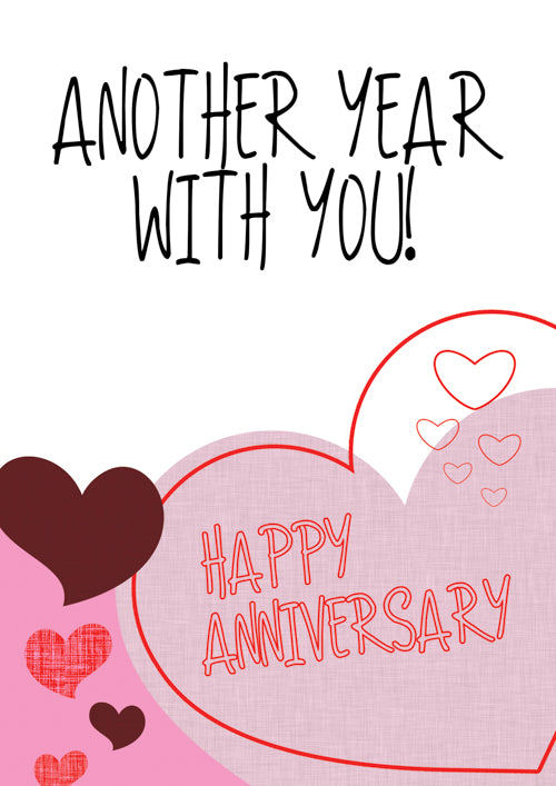 Anniversary Card Personalisation