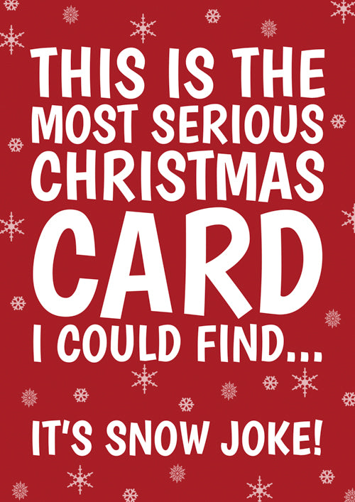 Funny Christmas Card Personalisation