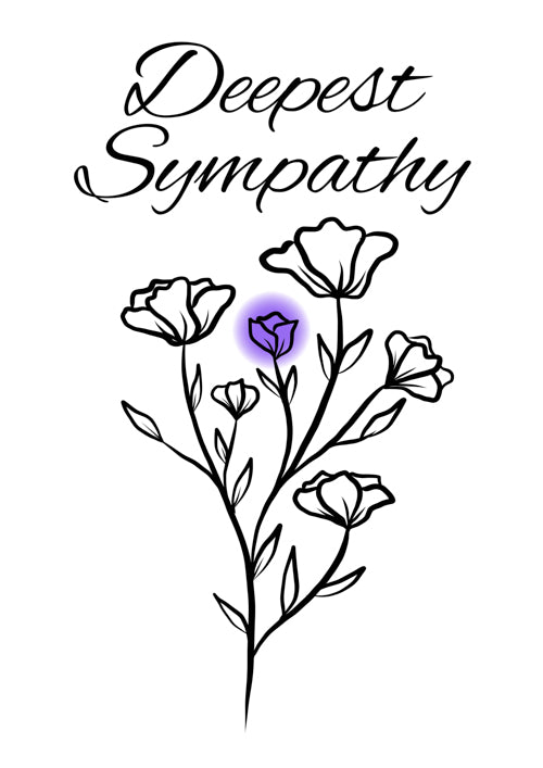 Sympathy Card Personalisation