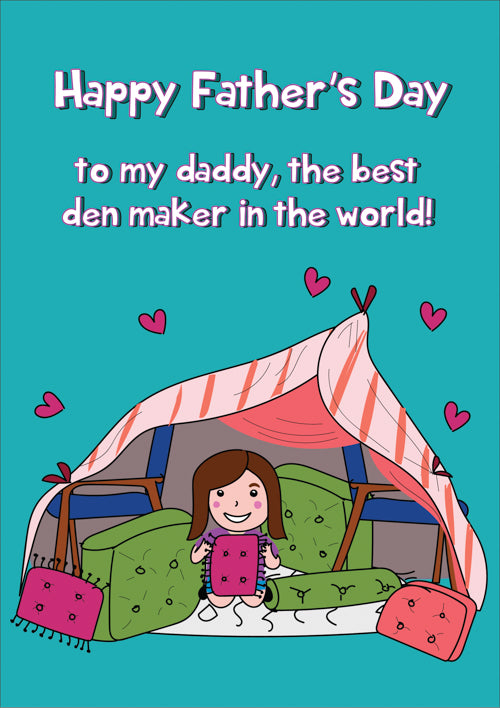 General Daddy Fathers Day Card Personalisation