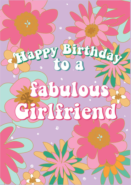 Girlfriend Birthday Card Personalisation