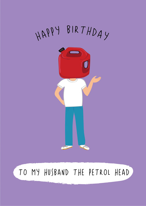 Humour Husband Birthday Card Personalisation