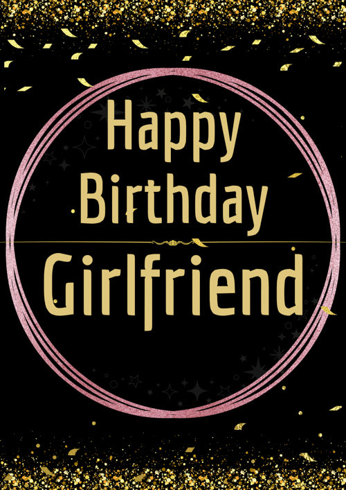 Girlfriend Birthday Card Personalisation