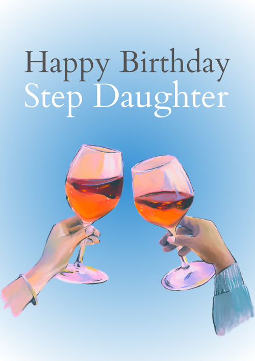 Step Daughter Birthday Card Personalisation