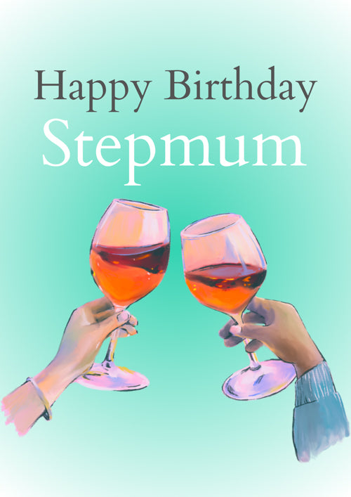 Step Mum Birthday Card Personalisation