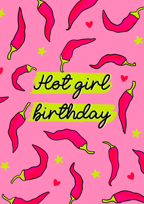 Humour Female Birthday Card Personalisation