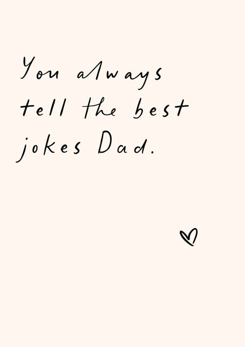 Funny Dad Fathers Day Card Personalisation