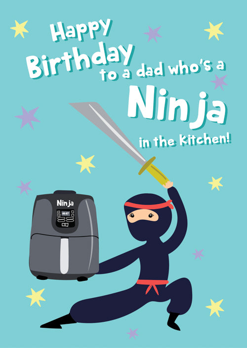 Humour Dad Birthday Card Personalisation