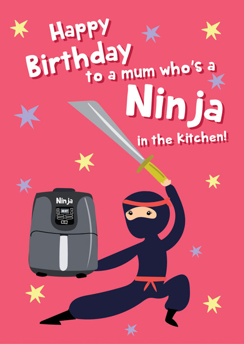 Humour Mum Birthday Card Personalisation