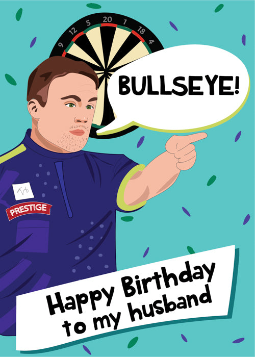 Humour Husband Birthday Card Personalisation