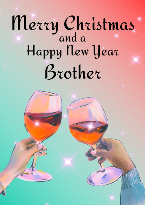 Brother Christmas And New Year Card Personalisation