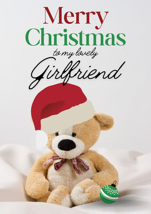 Girlfriend Christmas Card Personalisation