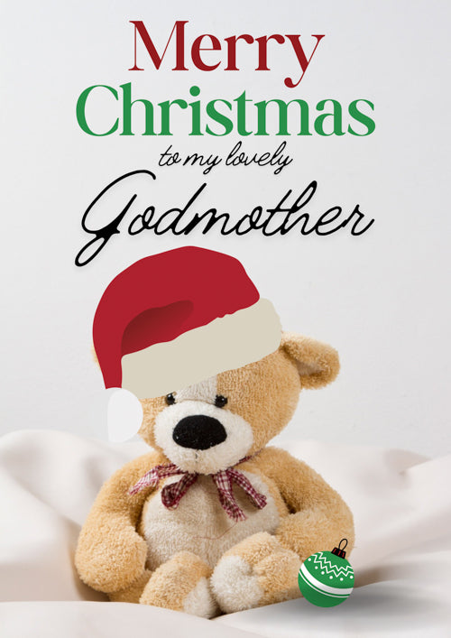 Godmother Christmas Card Personalisation