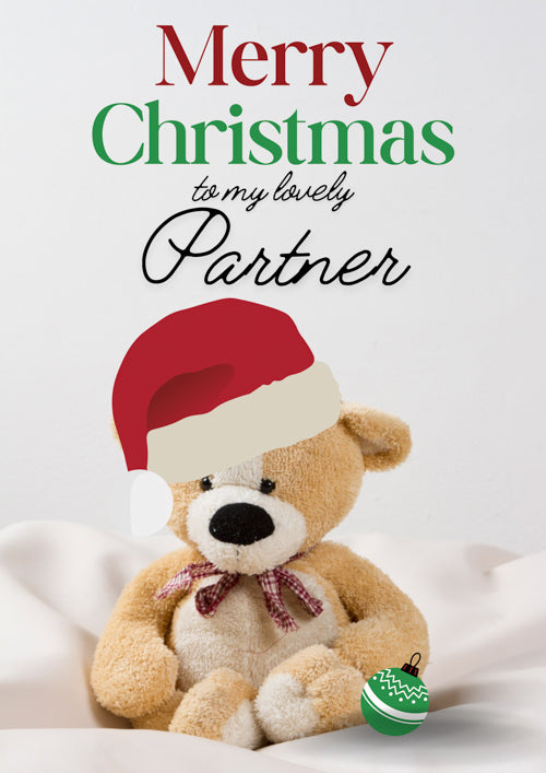 Partner Christmas Card Personalisation