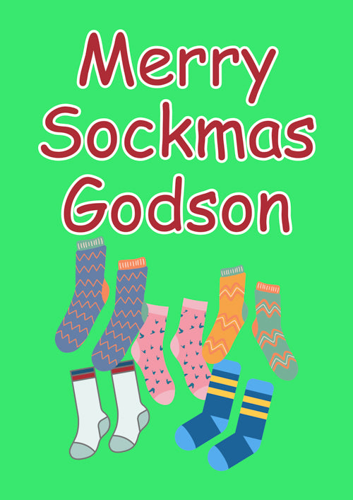 Godson Christmas Card Personalisation