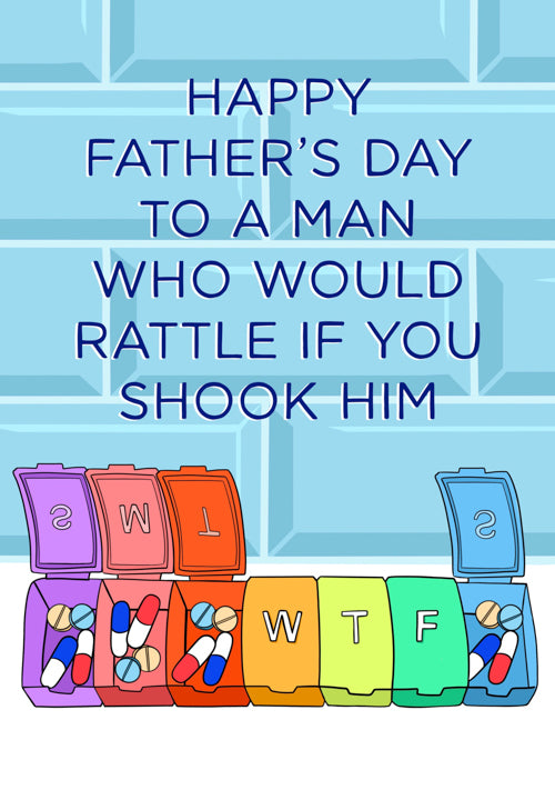 Funny Fathers Day Card Personalisation